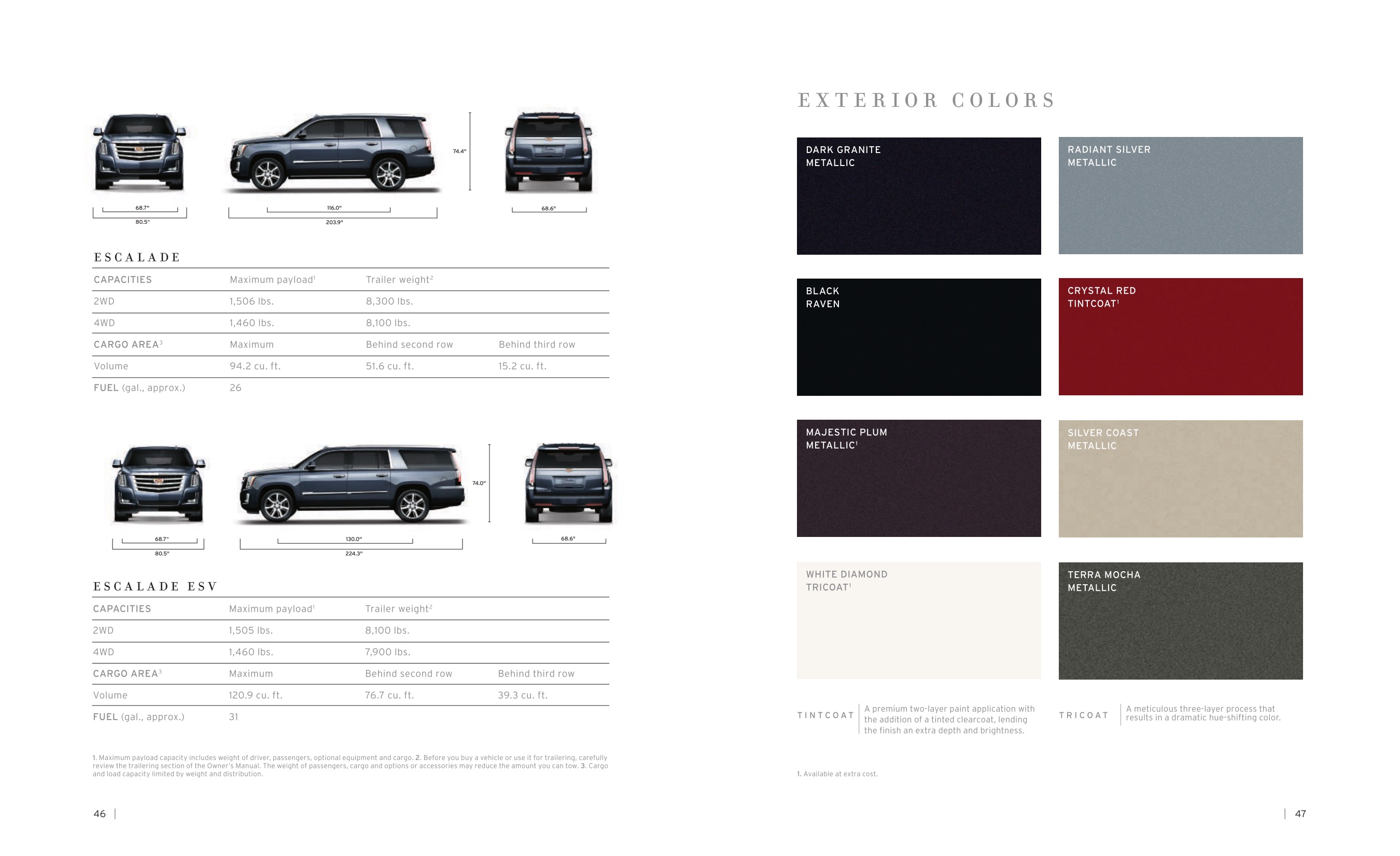 2015 Cadillac Escalade Brochure Page 8